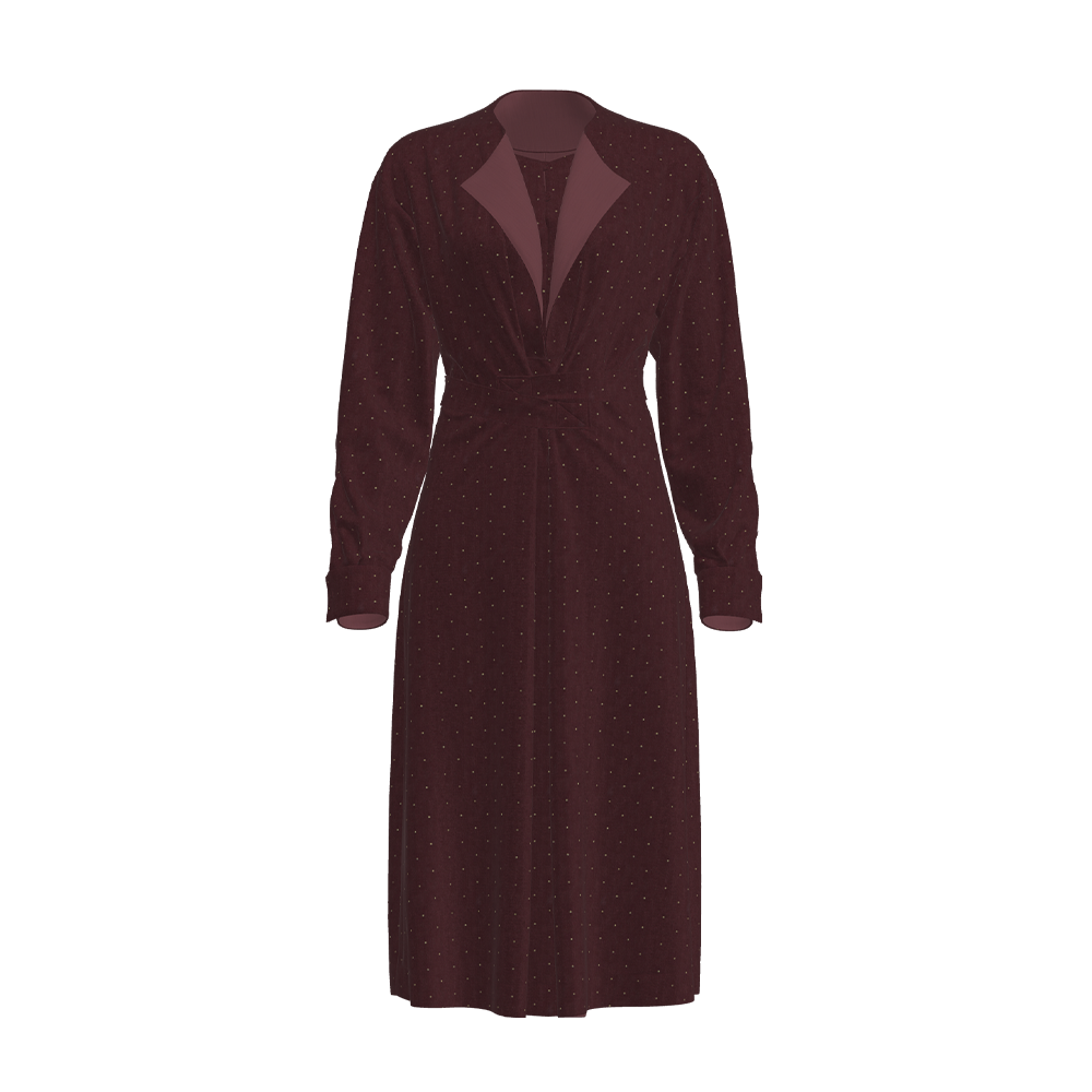 T/S Foli Print Velvet